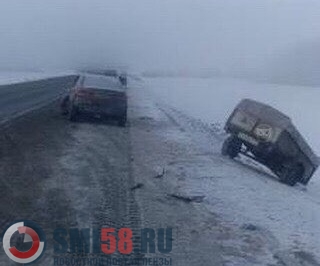 Пять человек пострадали в ДТП на трассе под Пензой