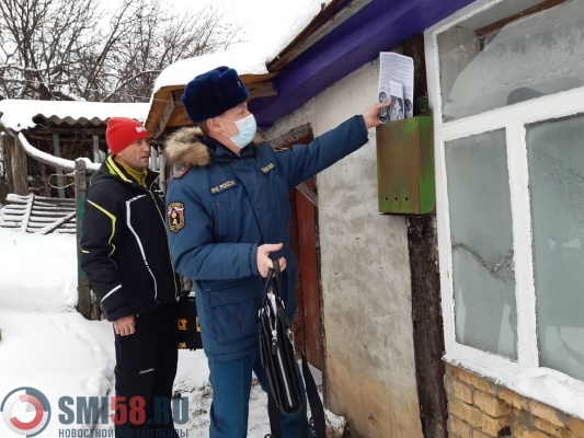 В новогодние праздники в Пензенской области при пожарах погибли четыре человека