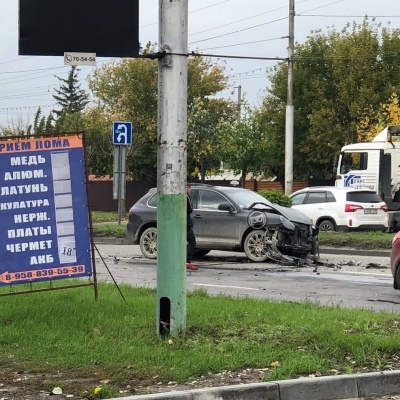 На место жесткой аварии на Чаадаева в Пензе выехал реанимобиль