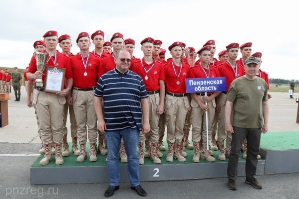 Пензенская команда заняла второе место на военно-патриотических сборах «Гвардеец»