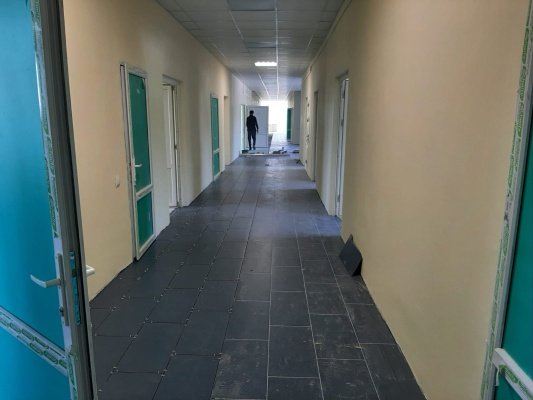 Как преображается терапевтический корпус Башмаковской районной больницы
