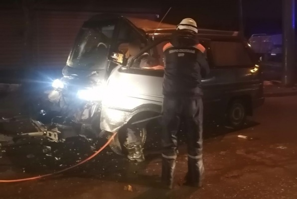 34-летний мужчина пострадал в ДТП с четырьмя автомобилями в Пензе