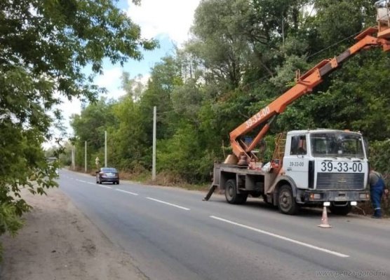 На улице Нейтральной в Пензе появилось наружное освещение