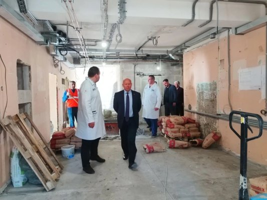 Ремонт хирургического отделения областной больницы в Пензе выполнен на 50%