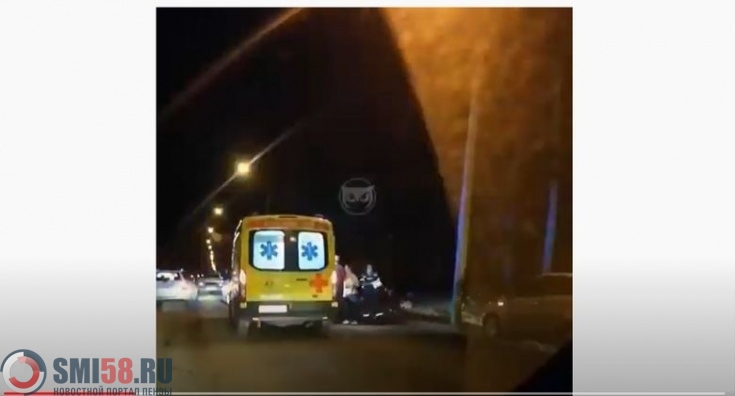 Обнародовано видео жуткого ночного ДТП на дублере Окружной в Пензе