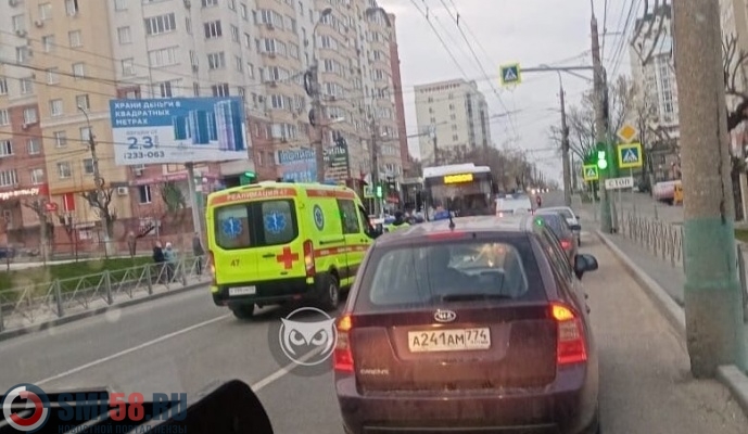 В Пензе водитель автобуса сбил пешехода