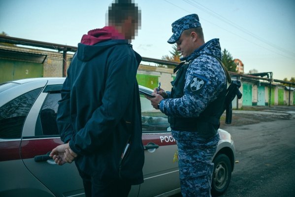 В Пензе росгвардейцы помогли задержать нетрезвого водителя