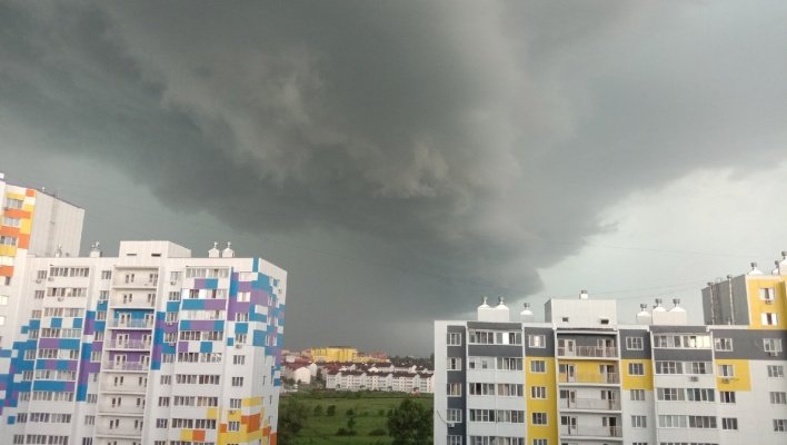 Во вторник в Пензенской области прогнозируется гроза