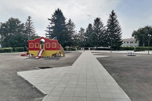В пензеской Тамале благоустроили сквер