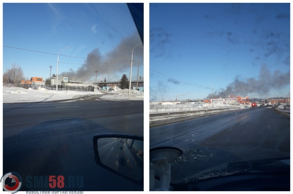 Пожар на складе в пензенском Кривозерье полностью ликвидирован