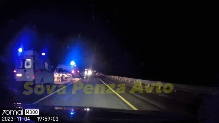 В Мокшанском районе при столкновении с грузовиком погиб мужчина