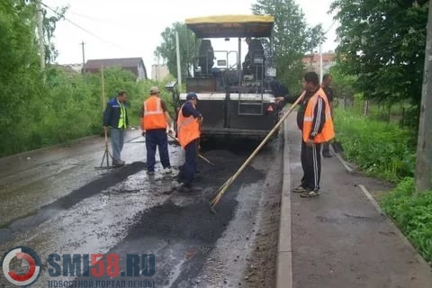Завершаются работы на автомобильной дороге из Поима в Земетчино
