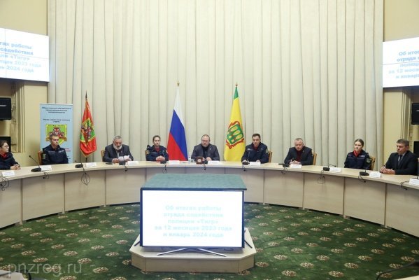В Пензе состоялась встреча бойцов отряда «Тигр» с губернатором Олегом Мельниченко