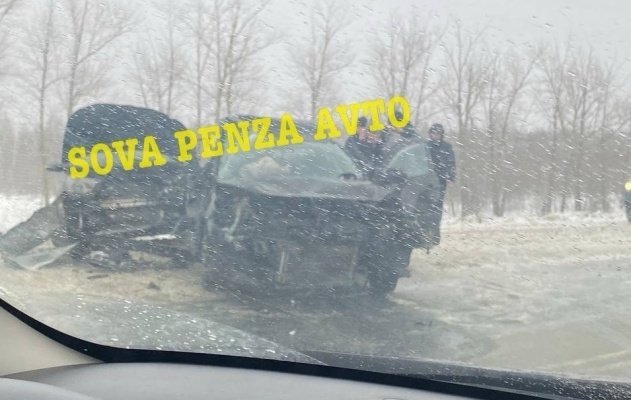 В Мокшанском районе в массовом ДТП пострадали трое взрослых и ребенок