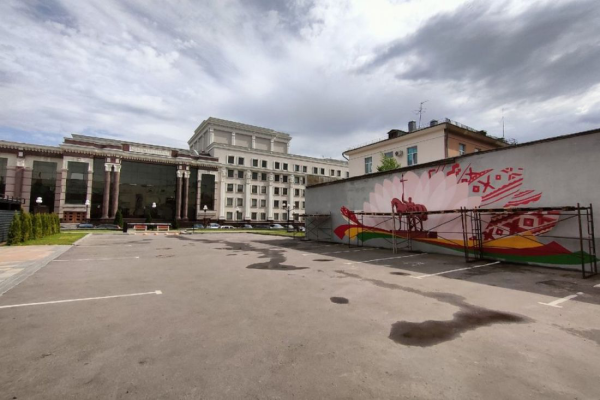 На Московской в Пензе появилось новое граффити к 360-летию Пензы