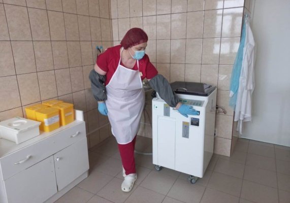 Центр амбулаторной онкопомощи в Каменке получил дезинфектор за 1,5 млн рублей