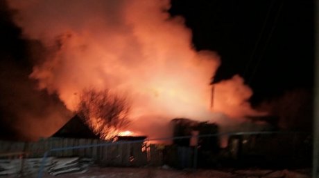 На пожаре в Бессоновском районе погиб мужчина