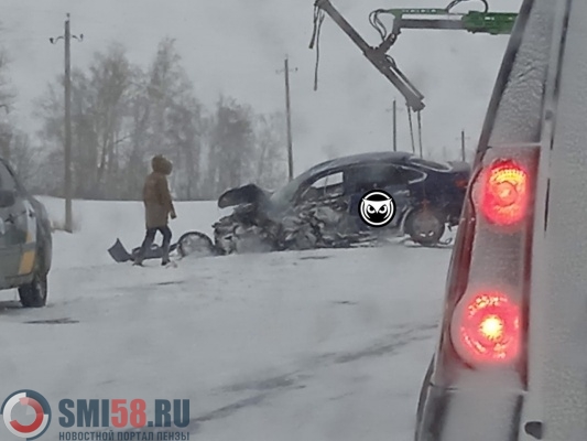 Появились подробности страшного ДТП на трассе в Пензенском районе