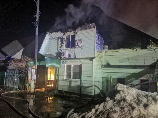 При пожаре в Цыганском поселке в Пензе погиб мужчина