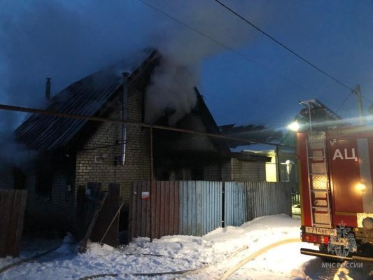 Ребенок и двое взрослых погибли при пожаре в Чемодановке