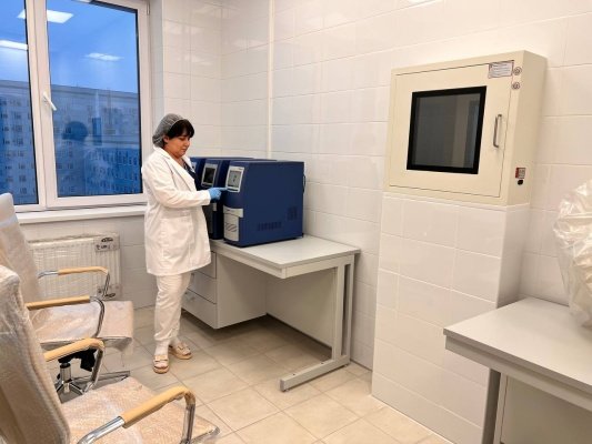 В Пензе начали оснащать новый корпус онкодиспансера