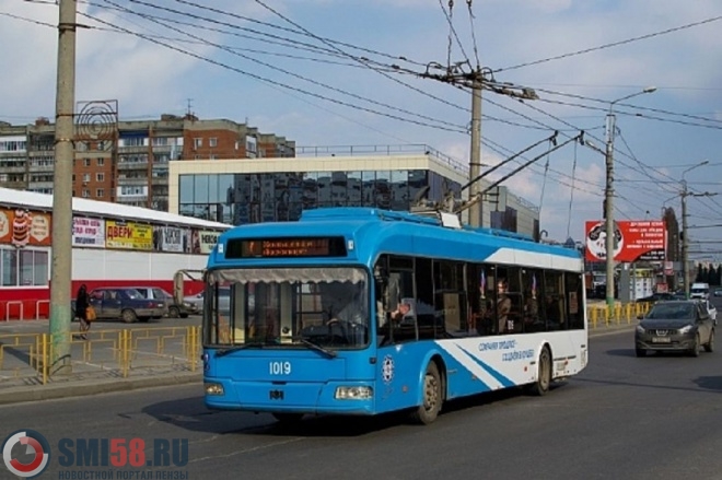 В Пензе движение троллейбуса №7 восстановлено по старой схеме
