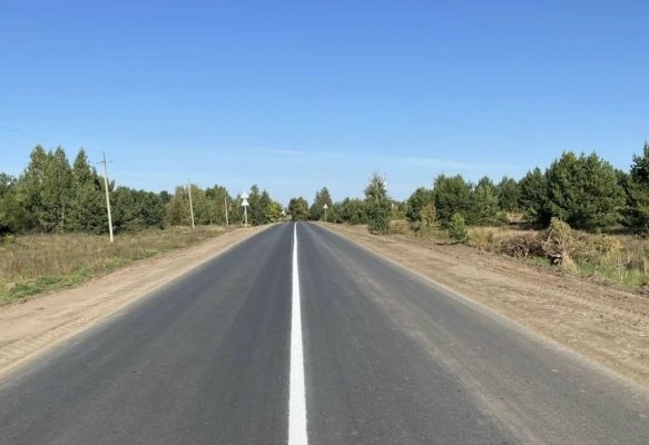 В Шемышейском районе отремонтировали 10 км региональной дороги