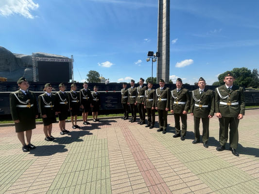 Пензенские школьники заступили на «Пост № 1» в Беларуси