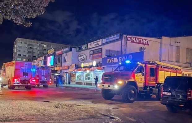 25 человек эвакуировано при возгорании кондитерского павильона в пензенском Арбеково