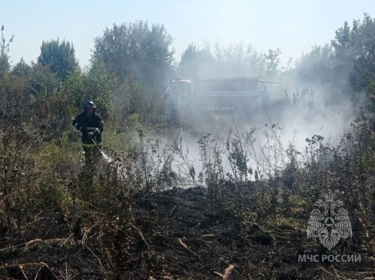 Пожар в пензенской Заре ликвидирован