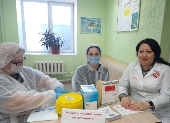 На Фонтанной площади в Пензе организуют экспресс-тестирование на гепатит