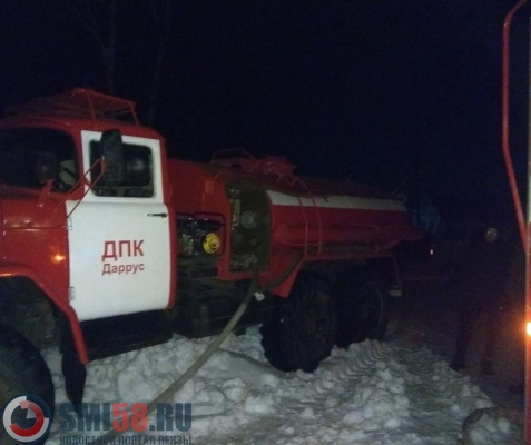 В сгоревшем доме в Наровчате обнаружили труп пенсионера