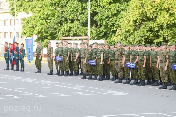 В Пензе начались военно-патриотические сборы «Гвардеец»