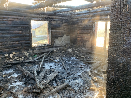 После смертельного пожара в Малой Сердобе возбуждено уголовное дело