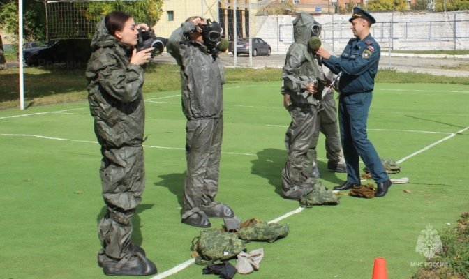 На пл. Ленина в Пензе состоится строевой смотр готовности сил и средств гражданской обороны