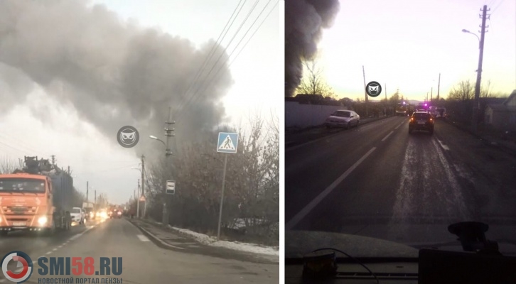 Очевидцы сообщают о перекрытии трассы из-за пожара в Нахаловке