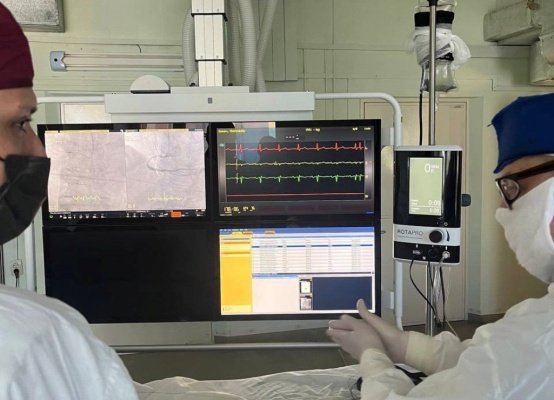 Пензенские врачи впервые провели пациенту атерэктомию