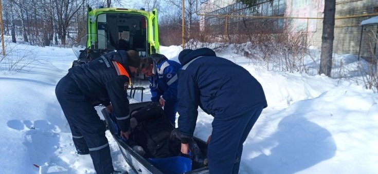 Скорая помощь не могла добраться до рыбака на Сурском водохранилище