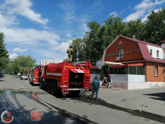 В МЧС выяснили обстоятельства пожара на улице Лобачевского в Пензе