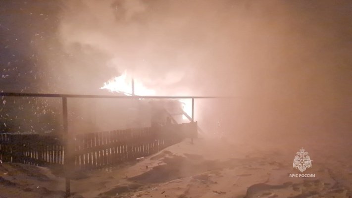 При пожаре в Малосердобинском районе погиб 77-летний мужчина