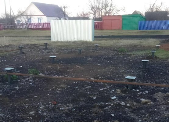В двух селах Вадинского района обустроили свайный фундамент под новые ФАПы