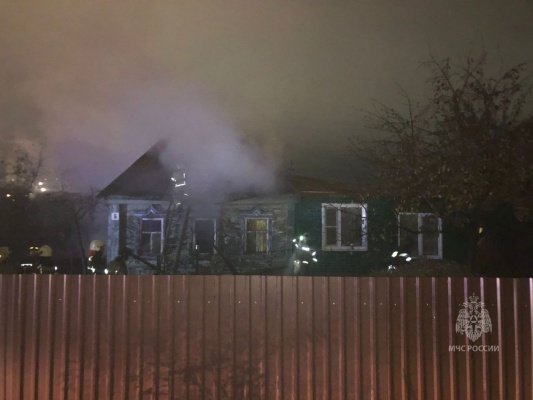 При пожаре в пензенской Терновке погиб 57-летний мужчина