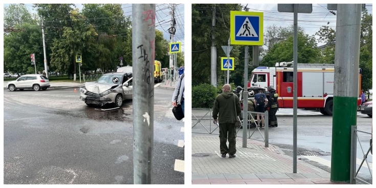 В массовом ДТП в центре Пензы пострадал ребенок