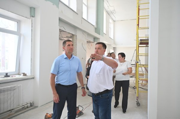 В библиотеке имени Куприна в Пензе началась внутренняя отделка