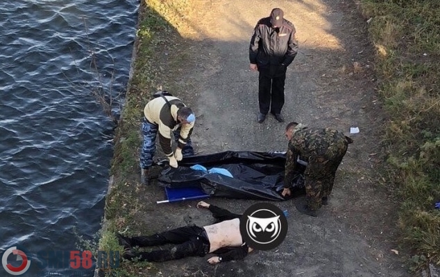 В Пензе из Суры у подвесного моста достали мужчину