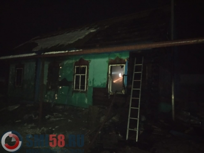 По факту гибели мужчины при пожаре в Сердобском районе назначена проверка