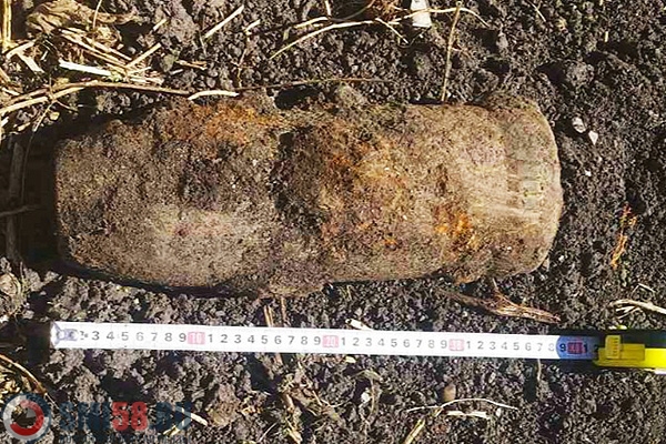 Житель Пензы нашел на огороде снаряд первой мировой войны