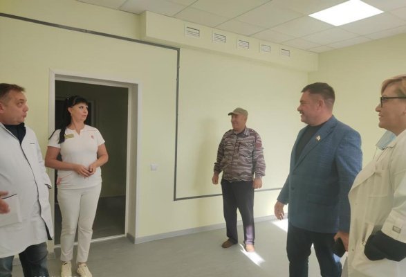 В Белинской районной больнице капитально отремонтировали кабинет маммографии