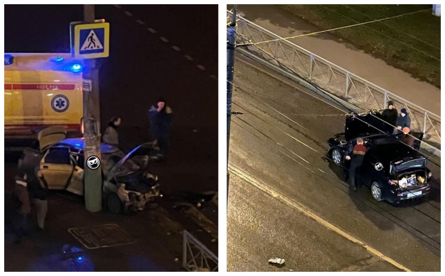 В ДТП на Красной Горке в Пензе пострадали два человека