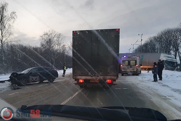 Движение на трассе М-5 под Пензой возобновлено